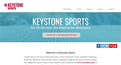 Desktop Screenshot of keystonesport.com